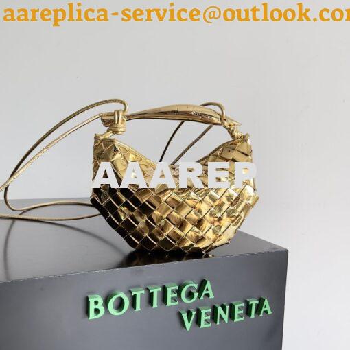 Replica Bottega Veneta BV Mini Sardine in Mirror Laminated Lambskin 74