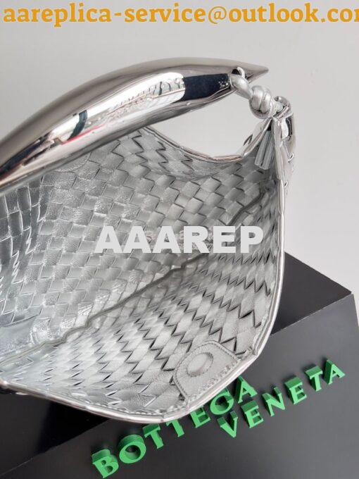 Replica Bottega Veneta BV Classic Sardine in Mirror Laminated Lambskin 7