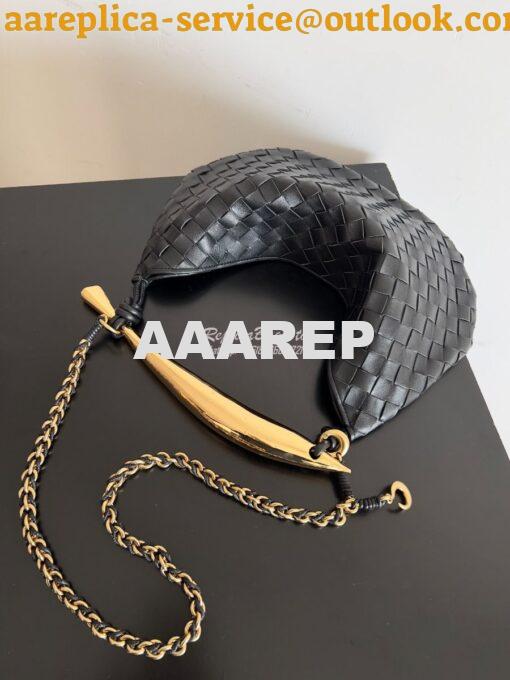 Replica Bottega Veneta BV Sardine With Braided Chain Intrecciato leath 4