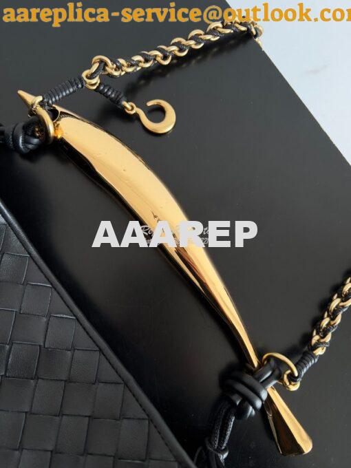 Replica Bottega Veneta BV Sardine With Braided Chain Intrecciato leath 5