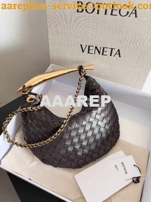 Replica Bottega Veneta BV Sardine With Braided Chain Intrecciato leath 2