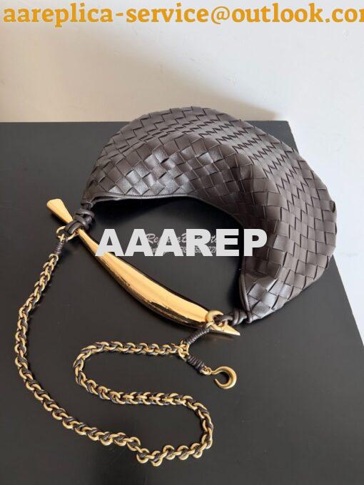 Replica Bottega Veneta BV Sardine With Braided Chain Intrecciato leath 3