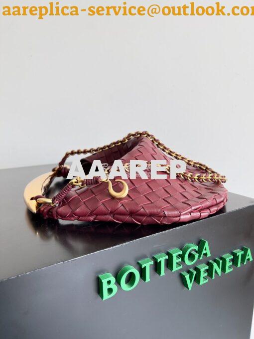 Replica Bottega Veneta BV Sardine With Braided Chain Intrecciato leath 5