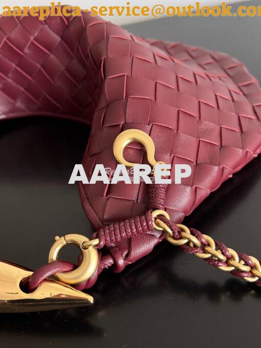 Replica Bottega Veneta BV Sardine With Braided Chain Intrecciato leath 6