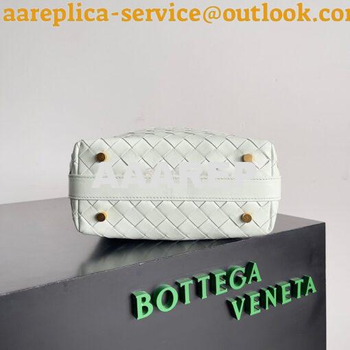 Replica Bottega Veneta BV Mini Wallace Intrecciato Calfskin 754443 Tea 6