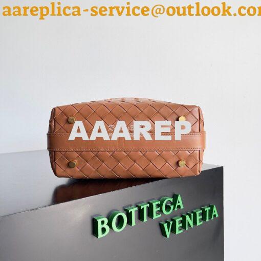 Replica Bottega Veneta BV Mini Wallace Intrecciato Calfskin 754443 Woo 9