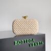 Replica Bottega Veneta BV Knot Minaudière clutch soft padded Intreccio 11