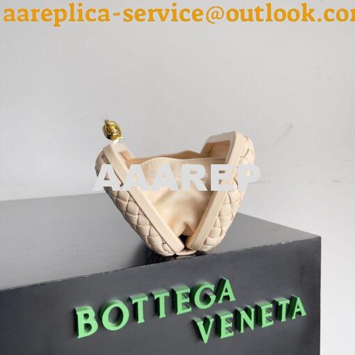 Replica Bottega Veneta BV Knot Minaudière clutch soft padded Intreccio 7