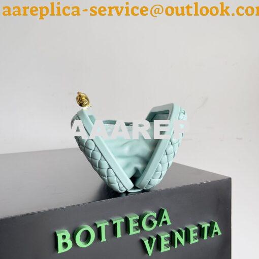 Replica Bottega Veneta BV Knot Minaudière clutch soft padded Intreccio 7