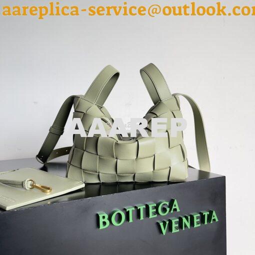 Replica Bottega Veneta BV Small Bowling Cassette Intreccio Lambskin 75