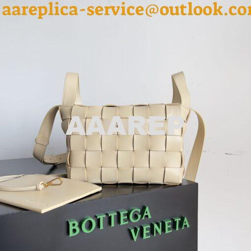 Replica Bottega Veneta BV Small Bowling Cassette Intreccio Lambskin 75 7