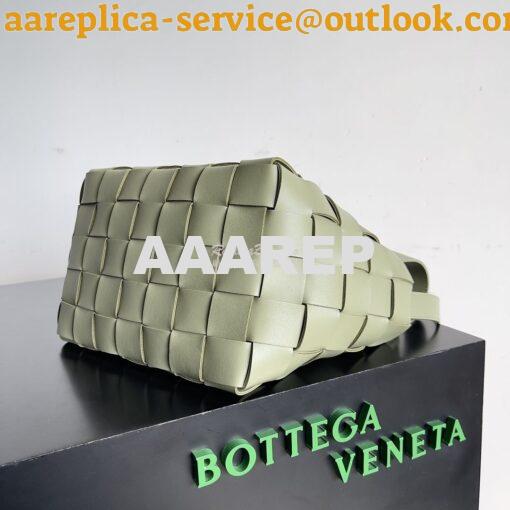 Replica Bottega Veneta BV Small Bowling Cassette Intreccio Lambskin 75 4