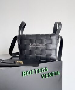 Replica Bottega Veneta BV Small Bowling Cassette Intreccio Lambskin 75 2