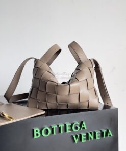 Replica Bottega Veneta BV Small Bowling Cassette Intreccio Lambskin 75