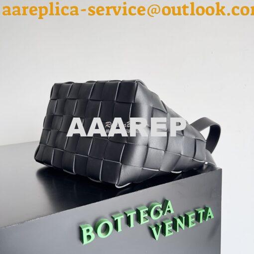 Replica Bottega Veneta BV Small Bowling Cassette Intreccio Lambskin 75 9