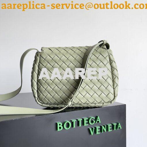 Replica Bottega Veneta BV Small Cobble Messenger Intrecciato Nappa lea 6