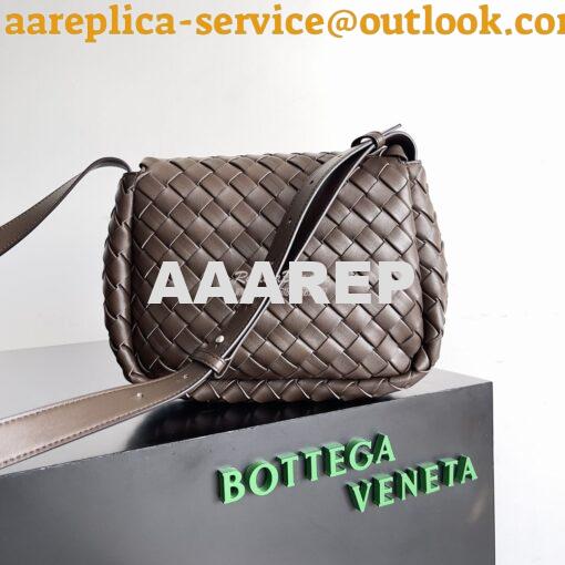 Replica Bottega Veneta BV Small Cobble Messenger Intrecciato Nappa lea 5