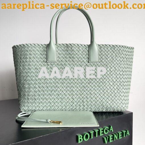 Replica Bottega Veneta BV Large Cabat Intreccio Lambskin Tote bag 6088