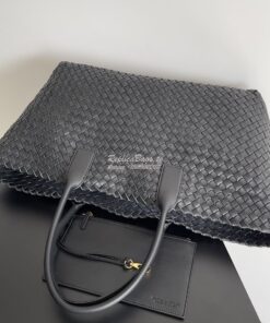 Replica Bottega Veneta BV Large Cabat Intreccio Lambskin Tote bag 6088 2