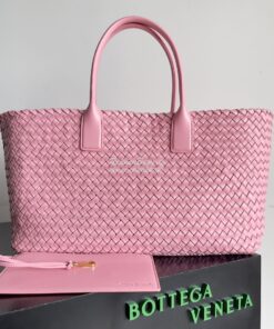 Replica Bottega Veneta BV Large Cabat Intreccio Lambskin Tote bag 6088