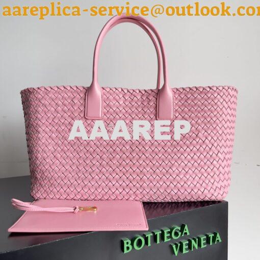 Replica Bottega Veneta BV Large Cabat Intreccio Lambskin Tote bag 6088