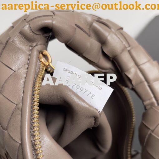 Replica Bottega Veneta BV Mini Jodie 609409 Taupe Grey 8