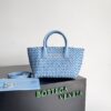 Replica Bottega Veneta BV Mini Cabat 709464 Intreccio Lambskin Thunder 11