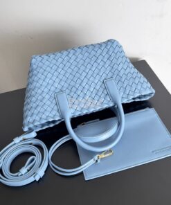 Replica Bottega Veneta BV Mini Cabat 709464 Intreccio Lambskin Windswe 2