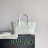 Replica Bottega Veneta BV Mini Cabat 709464 Intreccio Lambskin Thunder 10