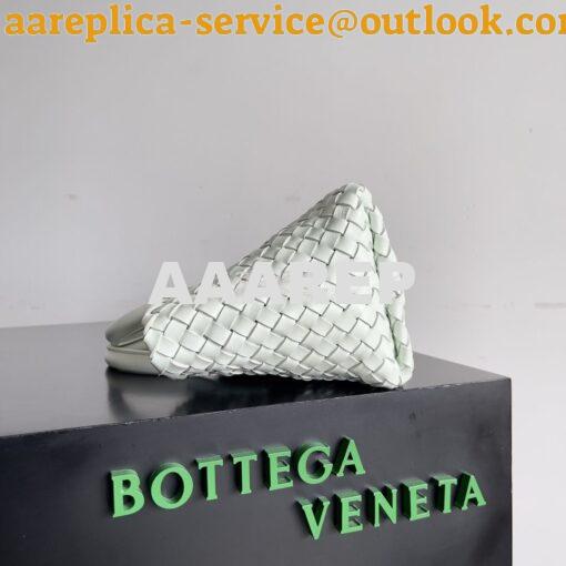 Replica Bottega Veneta BV Mini Cabat 709464 Intreccio Lambskin Glacier 3