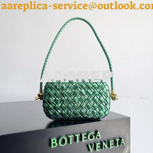 Replica Bottega Veneta BV Knot On Strap Minaudiere clutch Foulard intr