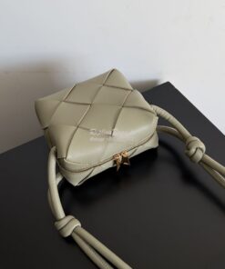 Replica Bottega Veneta BV Mini Cassette Camera Bag 701915 Travertine 2