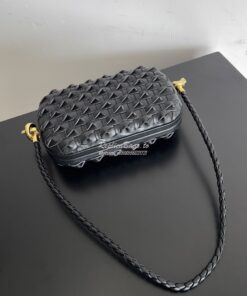 Replica Bottega Venata BV Knot Minaudiere With Strap Knotted Intreccio 2