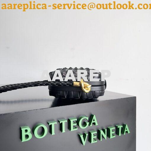 Replica Bottega Venata BV Knot Minaudiere With Strap Knotted Intreccio 3