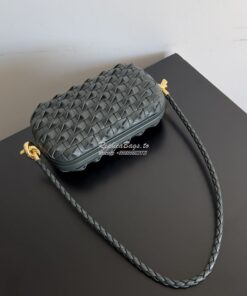 Replica Bottega Venata BV Knot Minaudiere With Strap Knotted Intreccio 2