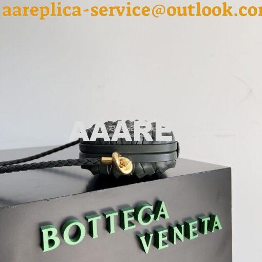 Replica Bottega Venata BV Knot Minaudiere With Strap Knotted Intreccio 3