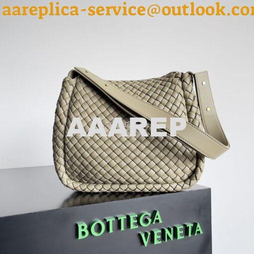 Replica Bottega Veneta BV Small Cobble Shoulder Bag 766783 Travertine 8