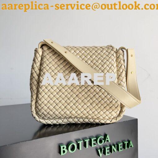 Replica Bottega Veneta BV Small Cobble Shoulder Bag 766783 Porridge 8