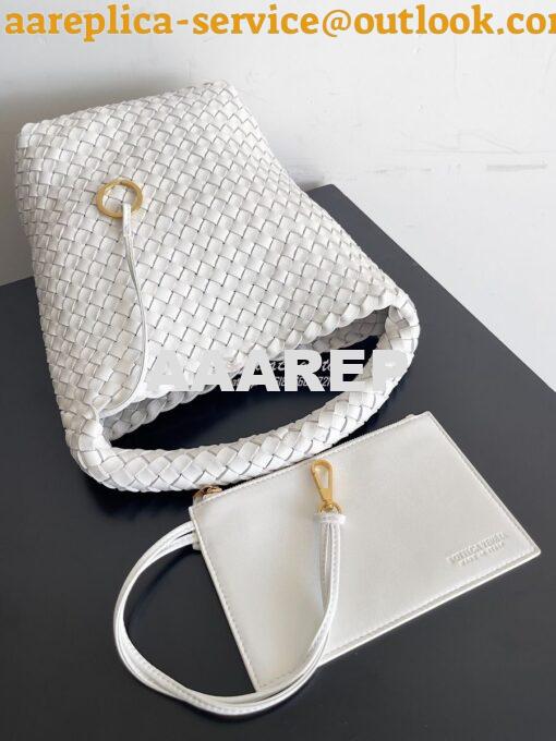 Replica Bottega Veneta BV Small Cabat Bucket Intreccio leather Bag 753 2