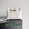 Replica Bottega Veneta BV Small Andiamo 766014 Taupe Grey 11