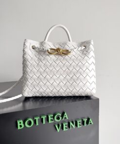 Replica Bottega Veneta BV Small Andiamo 766014 White