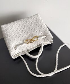 Replica Bottega Veneta BV Small Andiamo 766014 White 2