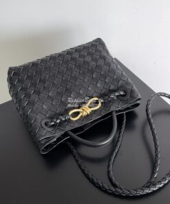 Replica Bottega Veneta BV Small Andiamo 766014 Black 2