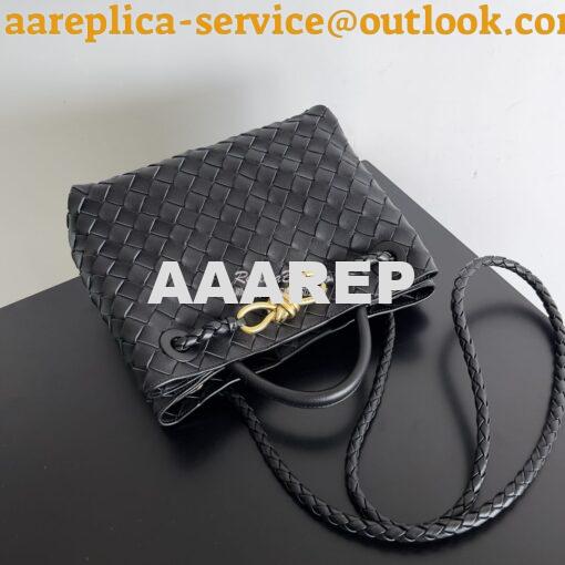 Replica Bottega Veneta BV Small Andiamo 766014 Black 2