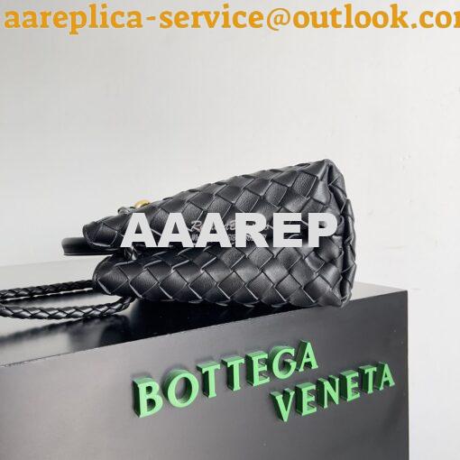 Replica Bottega Veneta BV Small Andiamo 766014 Black 3