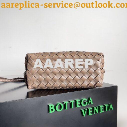 Replica Bottega Veneta BV Small Andiamo 766014 Taupe Grey 8