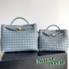 Replica Bottega Veneta BV Arco Briefcase Intreccio leather 680120 Agat 11