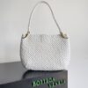 Replica Bottega Veneta BV Small Clicker Shoulder Bag in Chalk Padded I 11