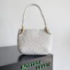 Replica Bottega Veneta BV Medium Clicker Shoulder Bag in Chalk Padded 10