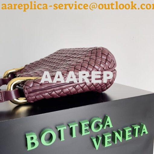 Replica Bottega Veneta BV Small Clicker Shoulder Bag in Barolo Padded 4